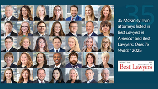 35 McKinley Irvin Attorneys Recognized by Best Lawyers® Image