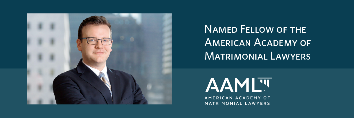 McKinley Irvin Partner Brian Edwards Named Fellow of the American Academy of Matrimonial Lawyers Image